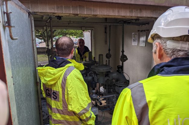 SGN and Utonomy employees on site